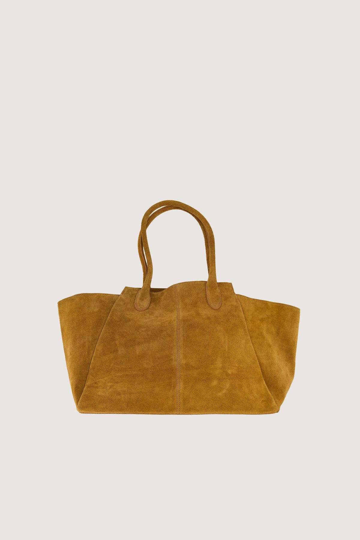 Suède shopper - mid brown