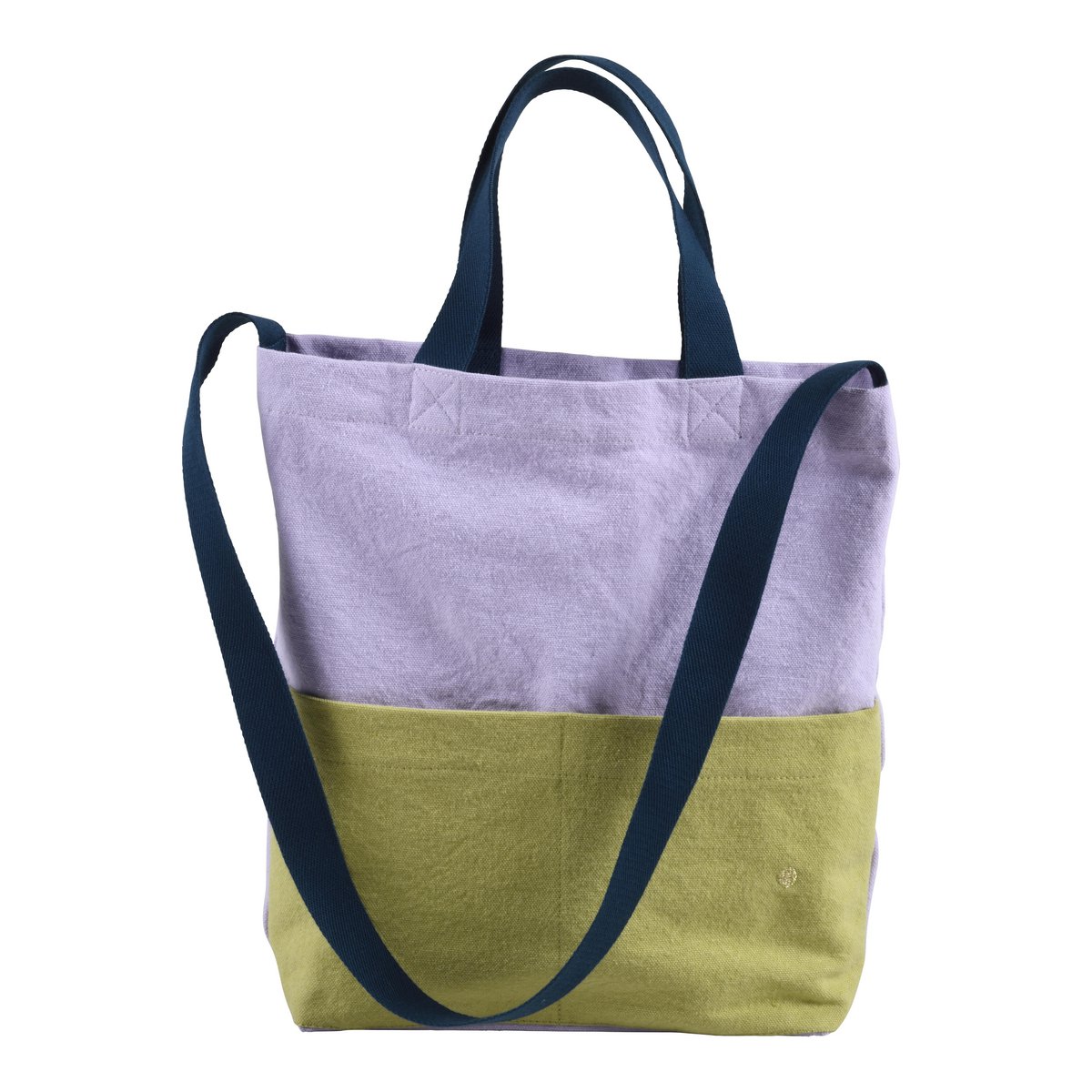 Shopper 'My city' tricolo lilas ananas