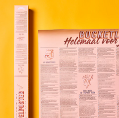 XL Bucketlistposter voor jezelf
