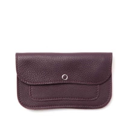 Portemonnee Cat Chase Medium Aubergine