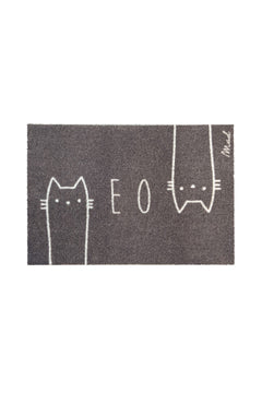 Mat - 'Catty' - Scraper 50 x 75 cm - 'Meow'