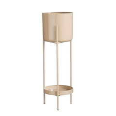 Colyn Bloempot op standaard - H60 xø19 cm - IJzer -Lichtroze