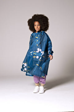 Kids Rain Poncho - Japanese Blossom