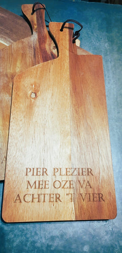 Serveerplank acacia - Pier plezier