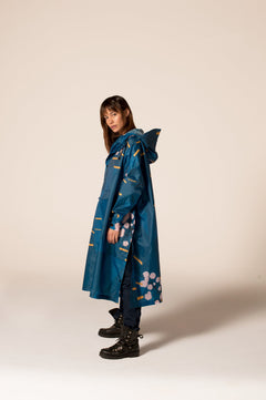 Rain Poncho - Japanese Blossom
