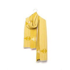 Sjaal Anni Midi - Sulphur - 100% extra fijne merinowol