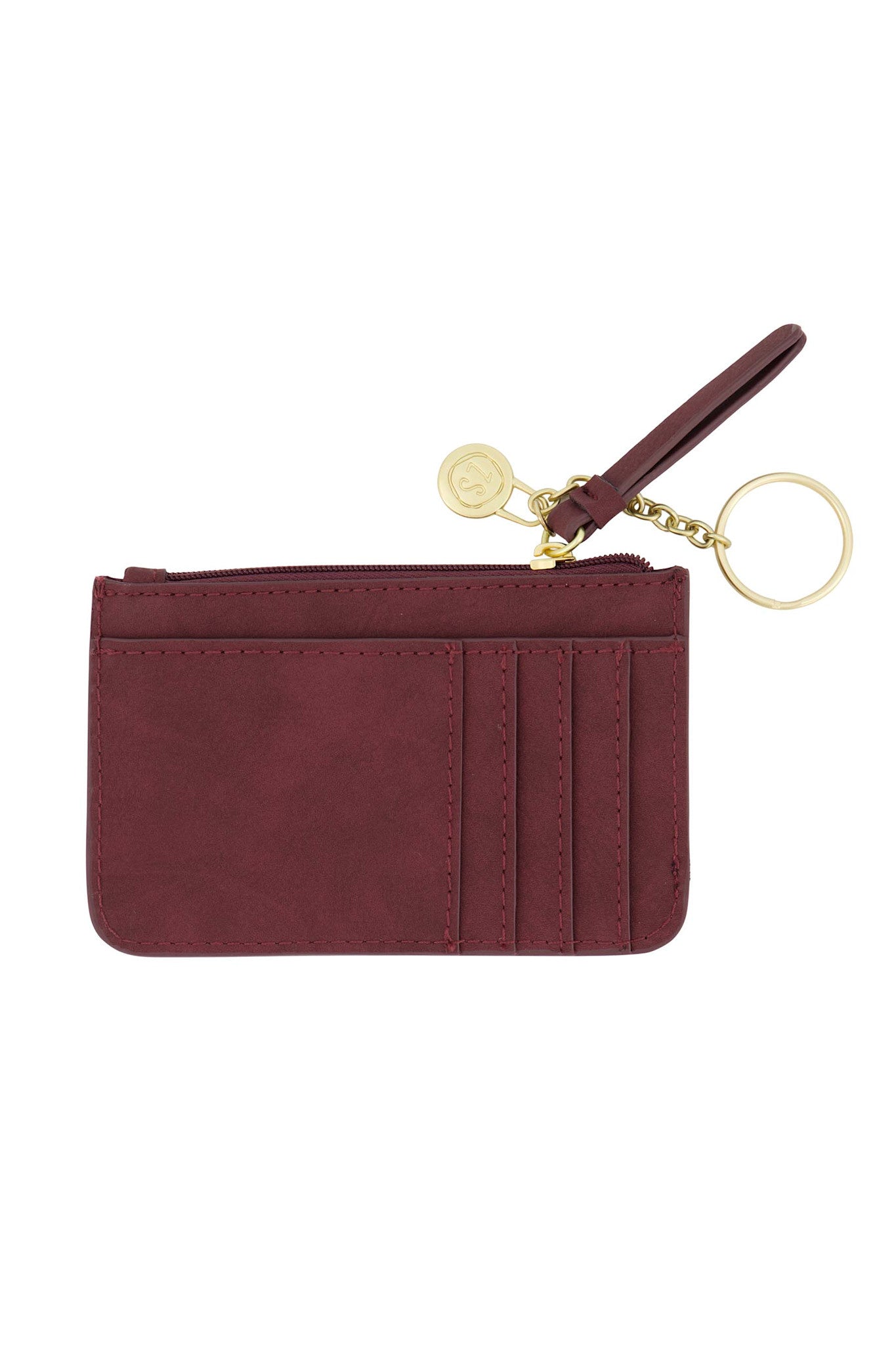 Kleine portefeuille met sleutelhanger - port