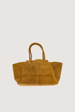 Suède shopper - mid brown