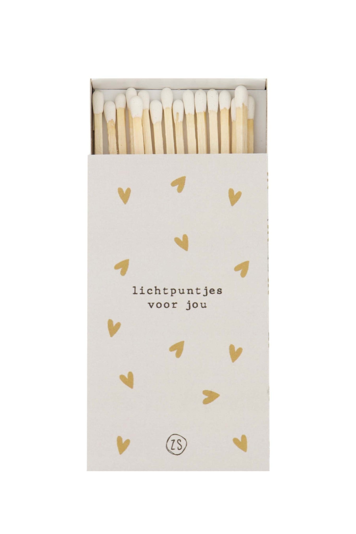 Doosje met lange lucifers 'Lichtpuntjes voor jou'