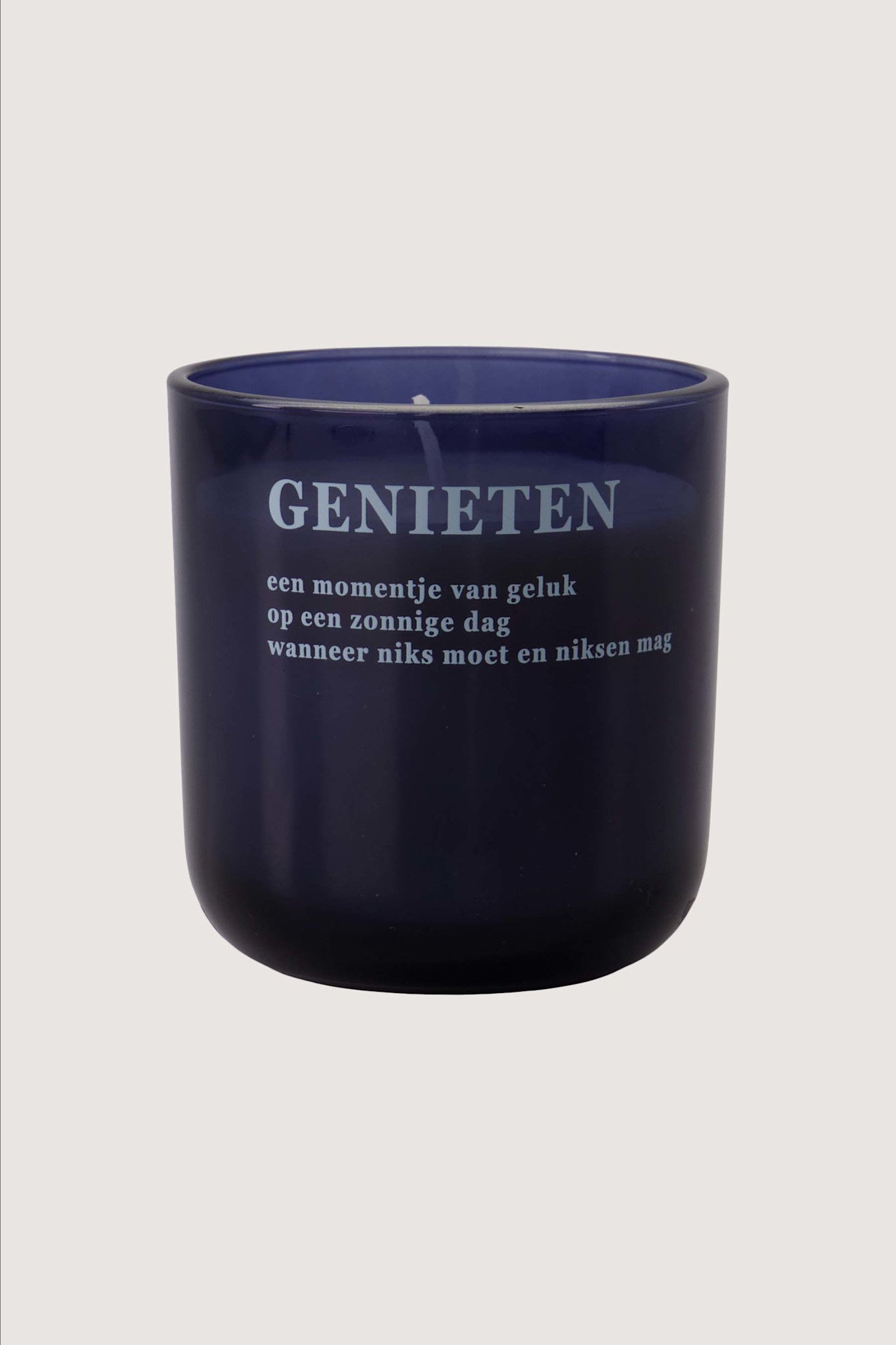 Geurkaars 'Genieten...'