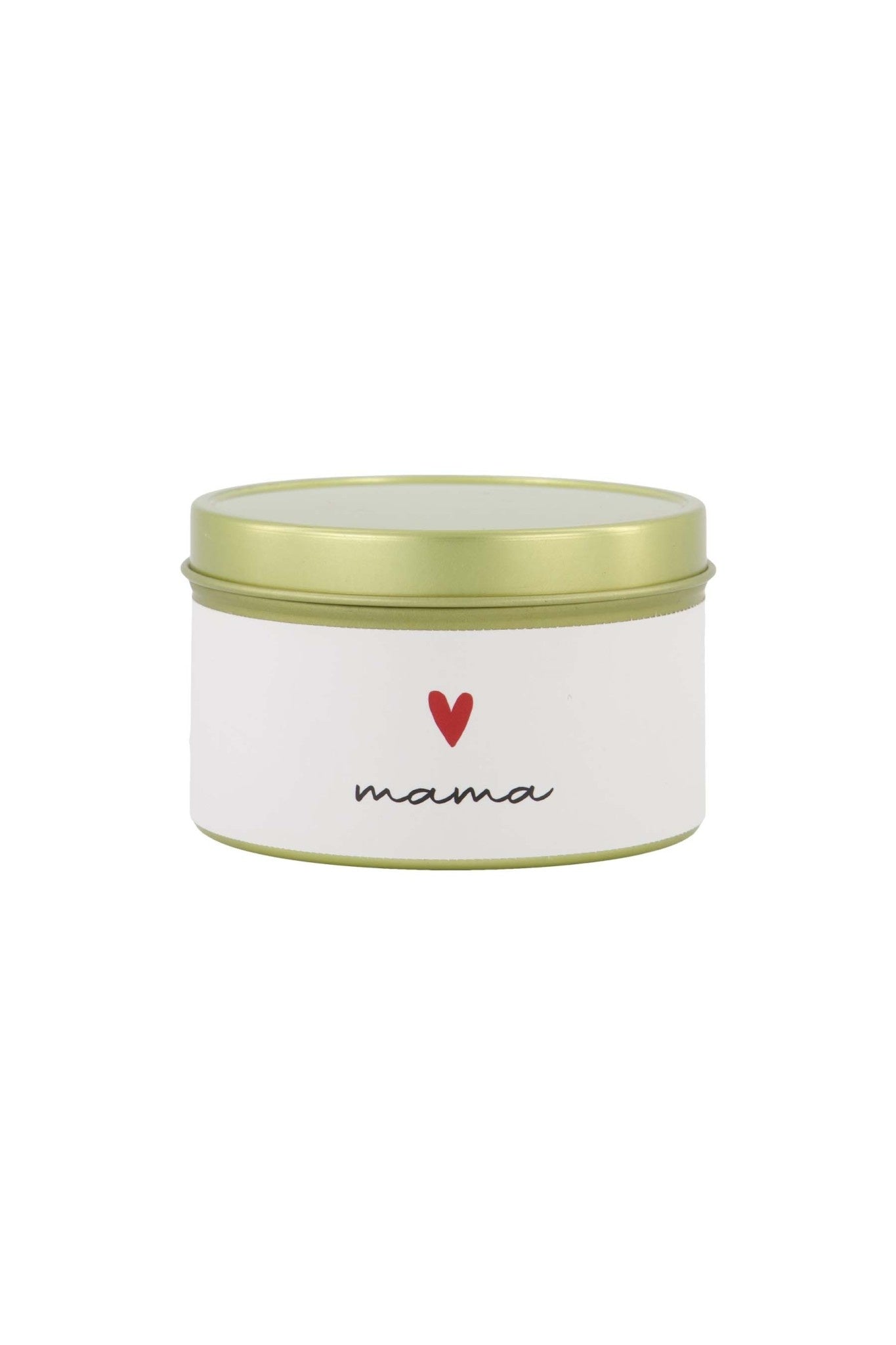 Geurkaars in katoenen zakje 'Mama' -  wit