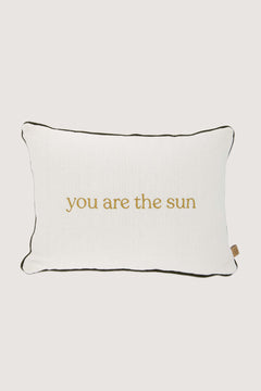 Kussen 'You are the sun' 25x35cm