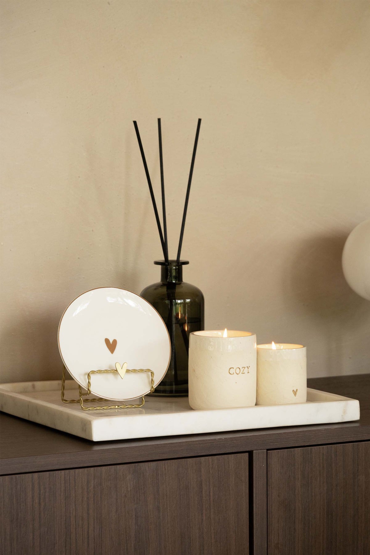 Geurstokjes 'Happy Home'  - fresh linen