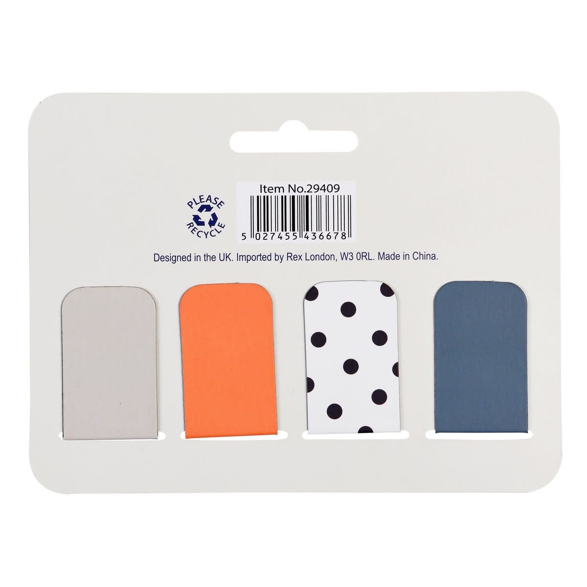 Set van 4 magnetische boekenleggers - Hondjes