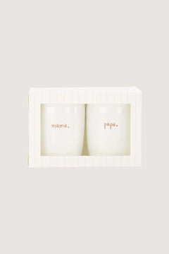 Set van 2 mokken 'mama & papa'