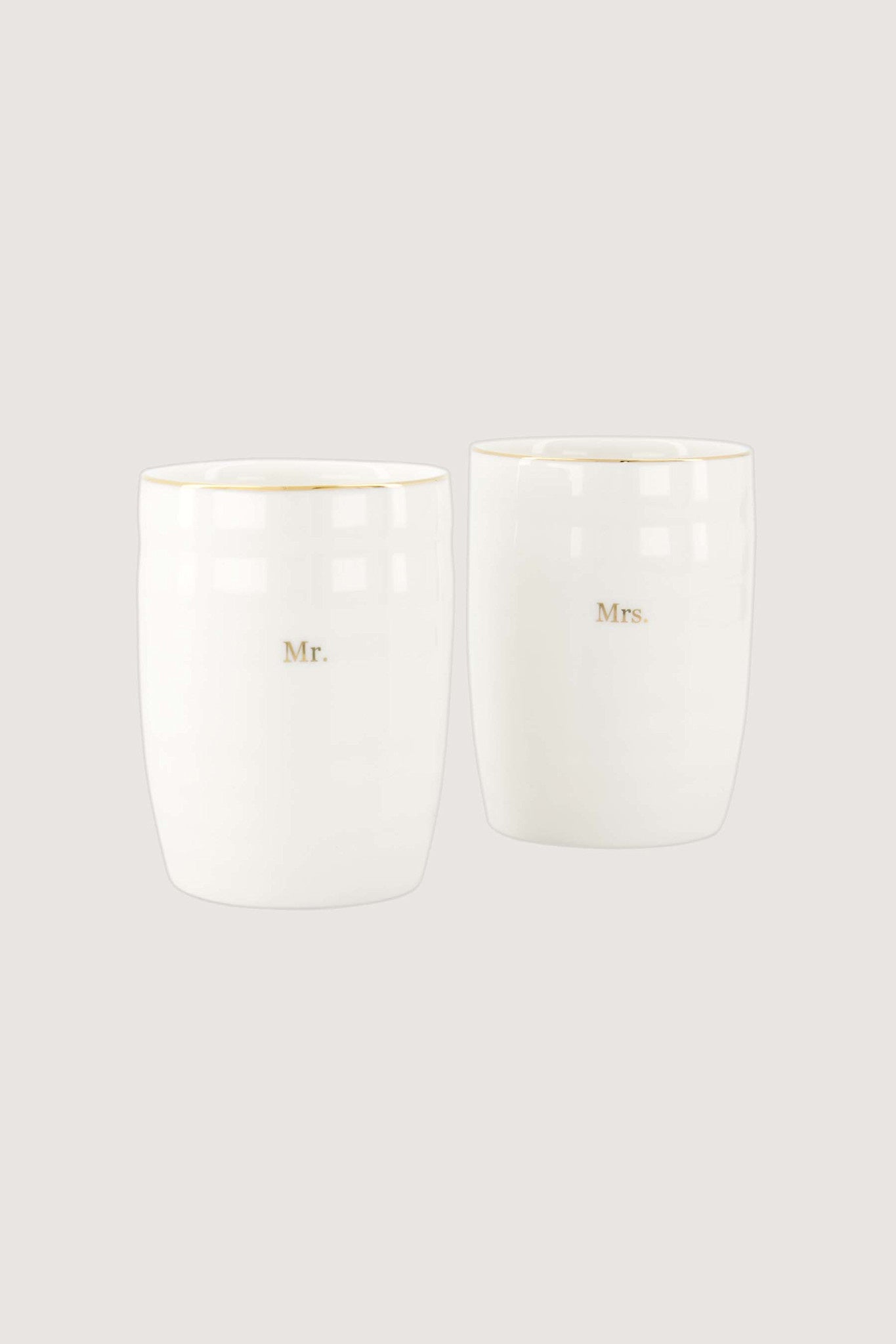 Set van 2 mokken in doosje 'Mr. & Mrs.'
