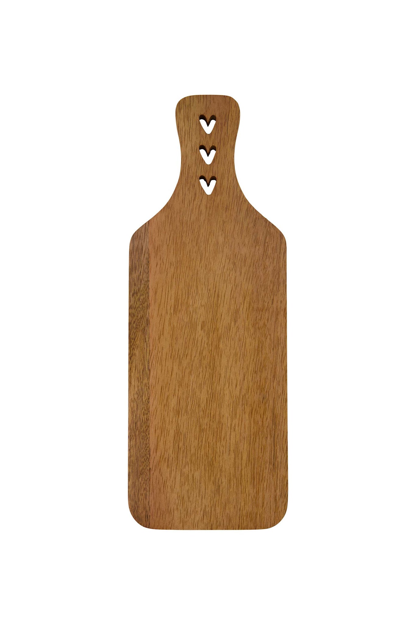 Houten apero-plank met hartjes