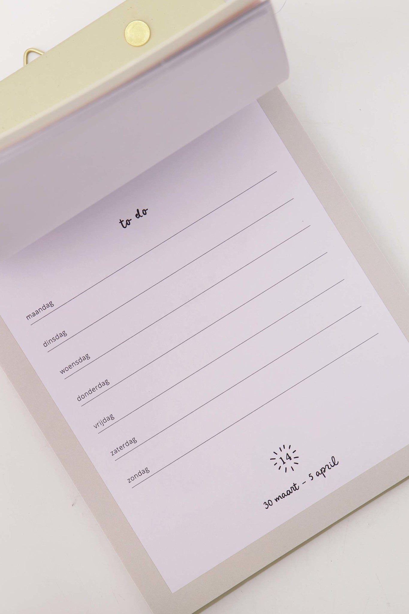 Scheurkalender 'Make it happy' (week)