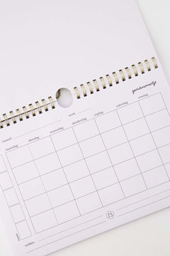 Familieplanner 'Alles op z'n tijd'