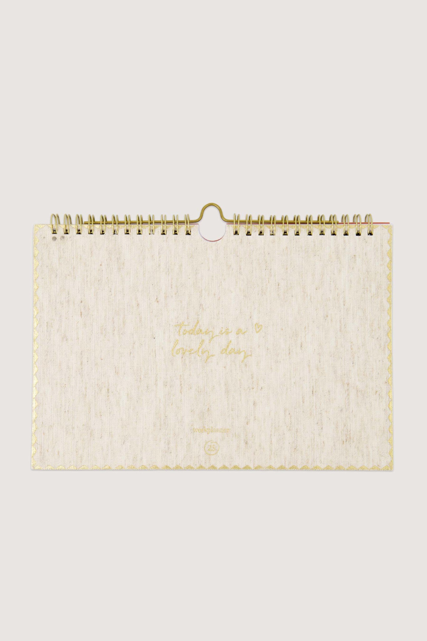 Weekplanner 'Today is a lovely day'