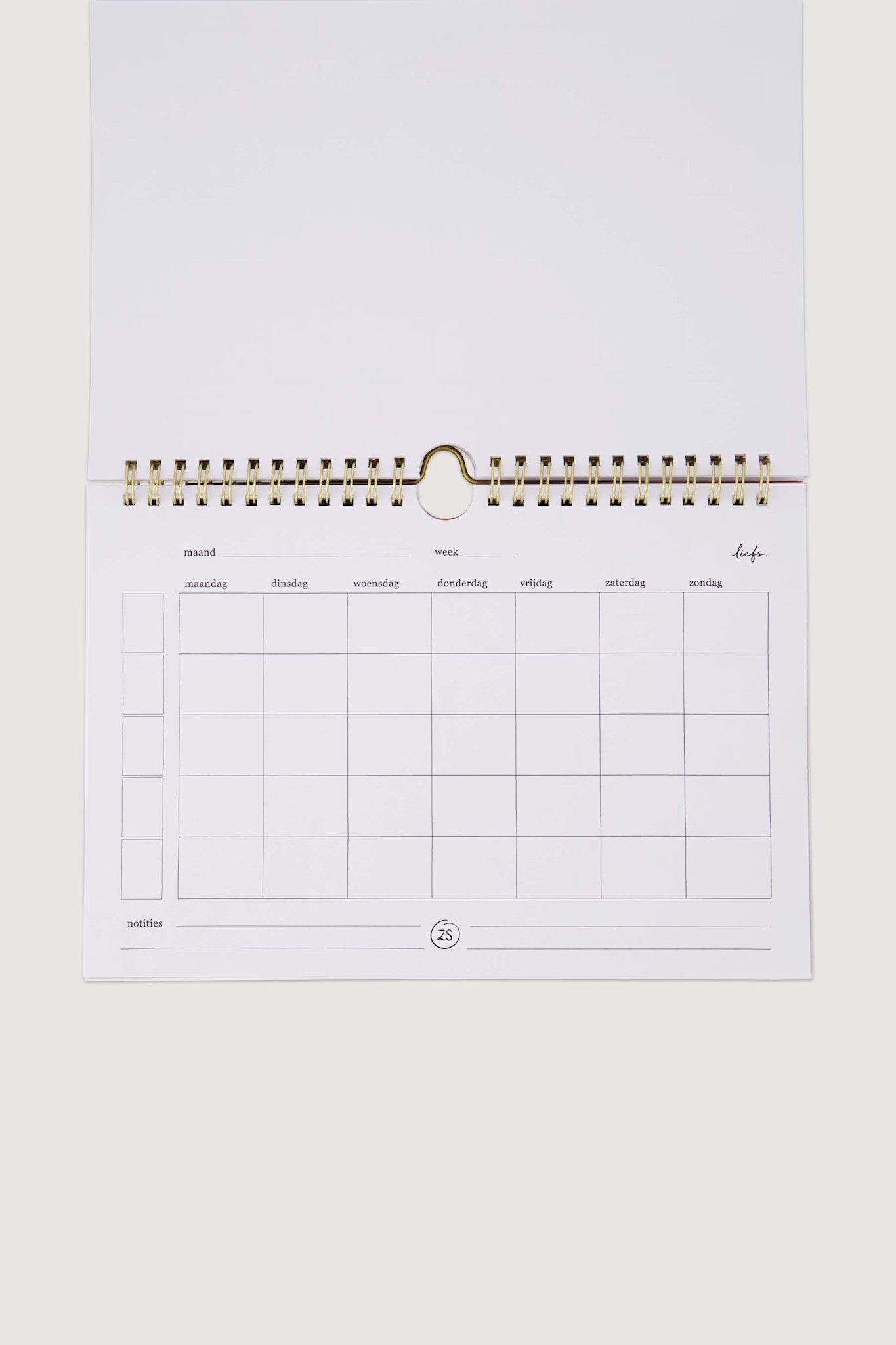 Weekplanner 'Today is a lovely day'