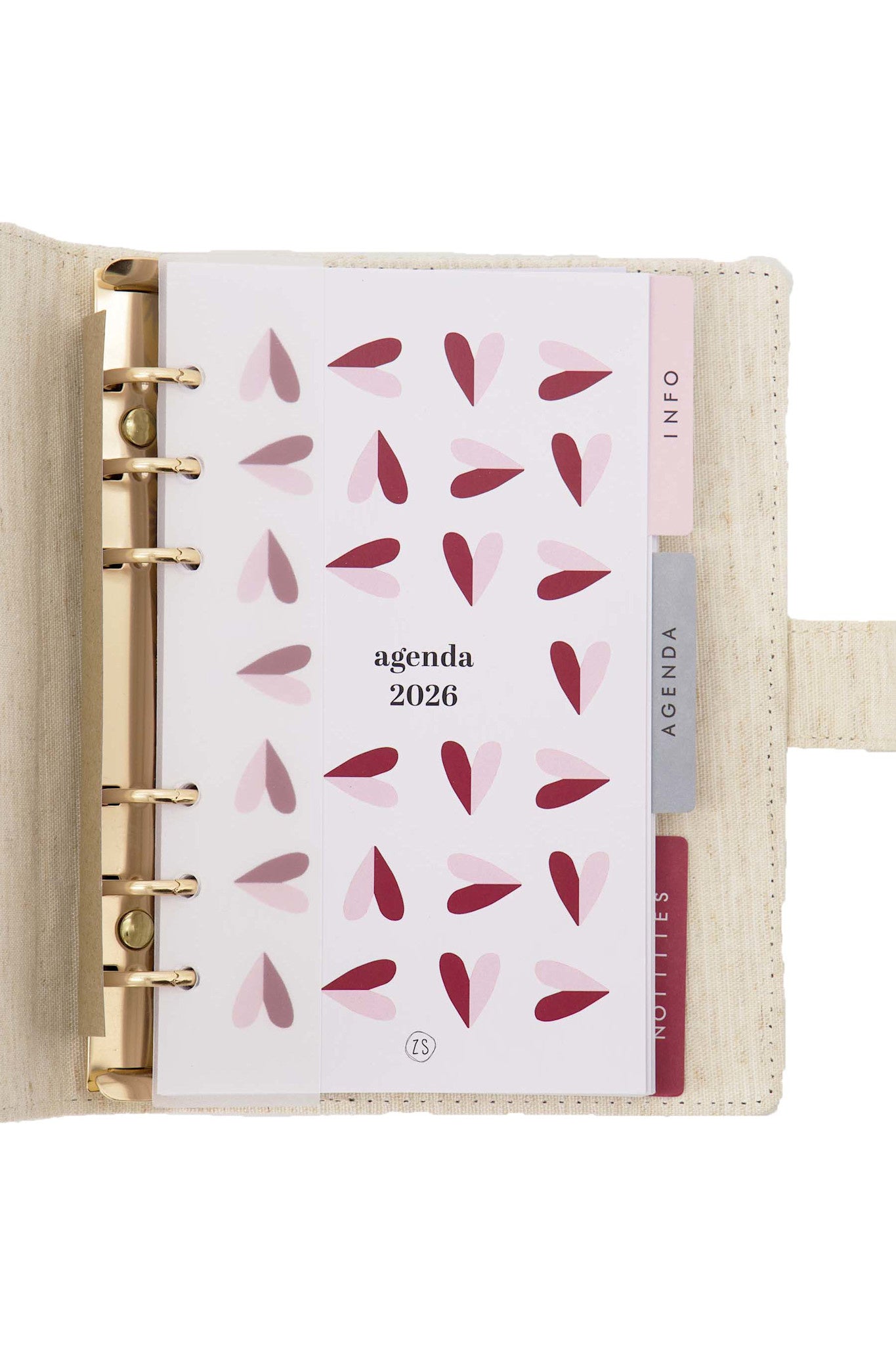Agendavulling 2026 multicolor