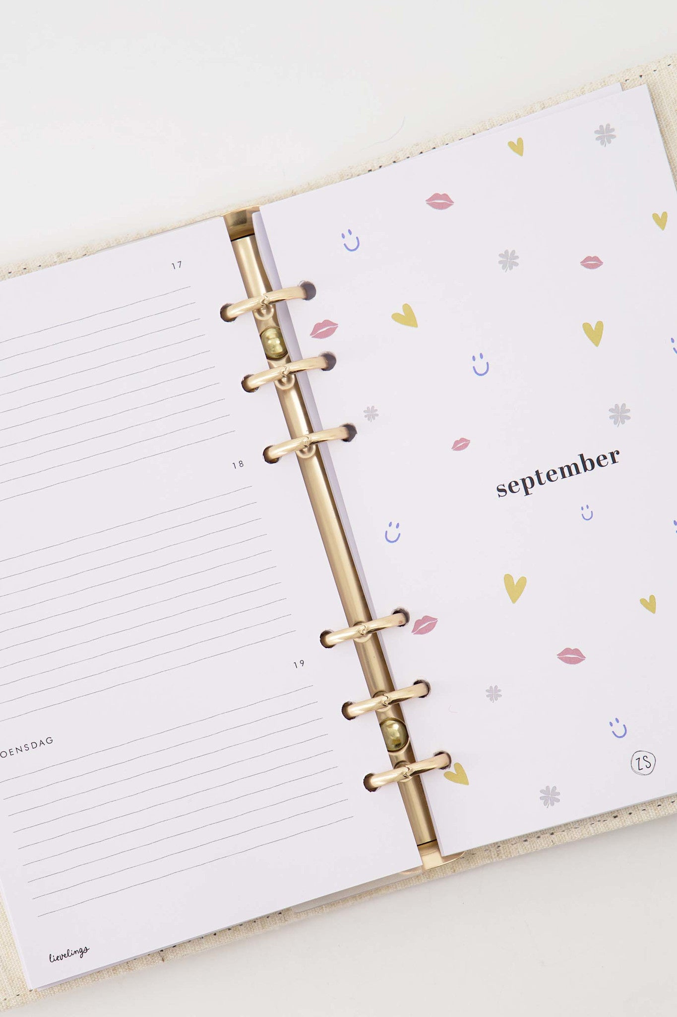 Agendavulling 2026 multicolor