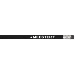Potlood 'Meester' (zwart)