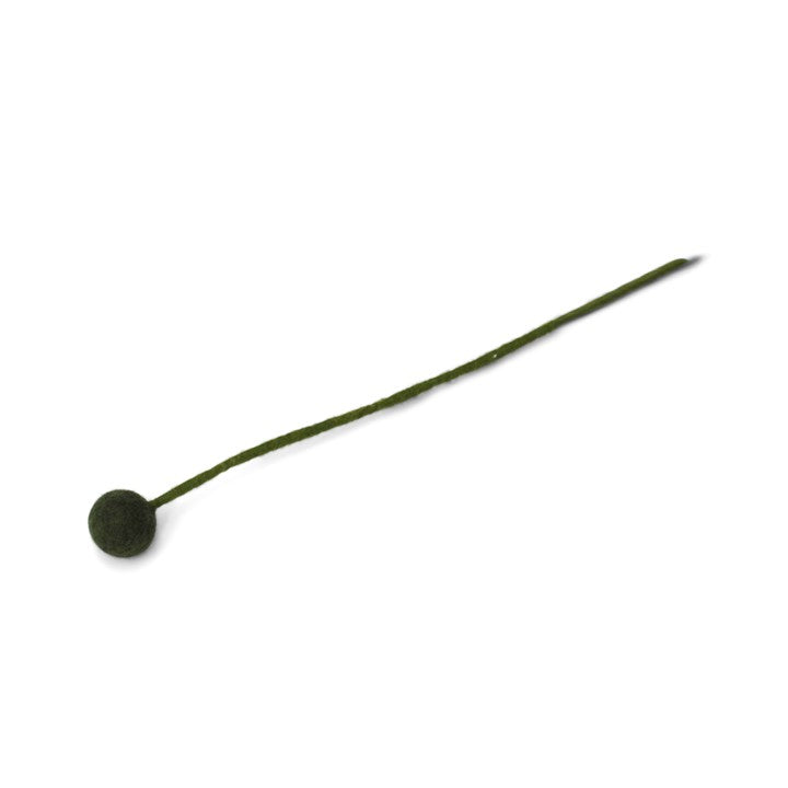 Vilten bolletjesbloem - Pine green