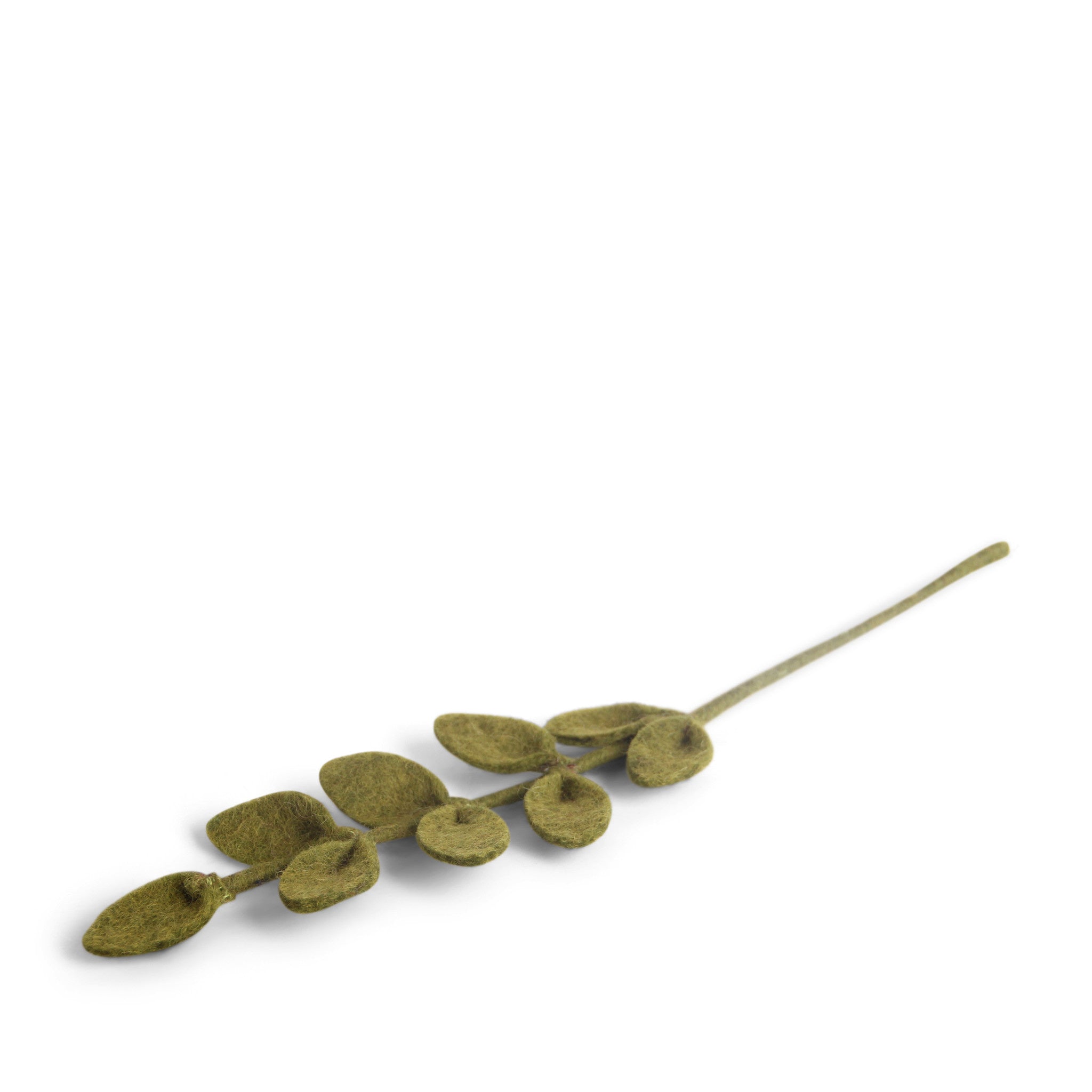 Leaf branch - Sharp green - 30 cm