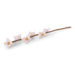 White flower on stalk - 43 cm