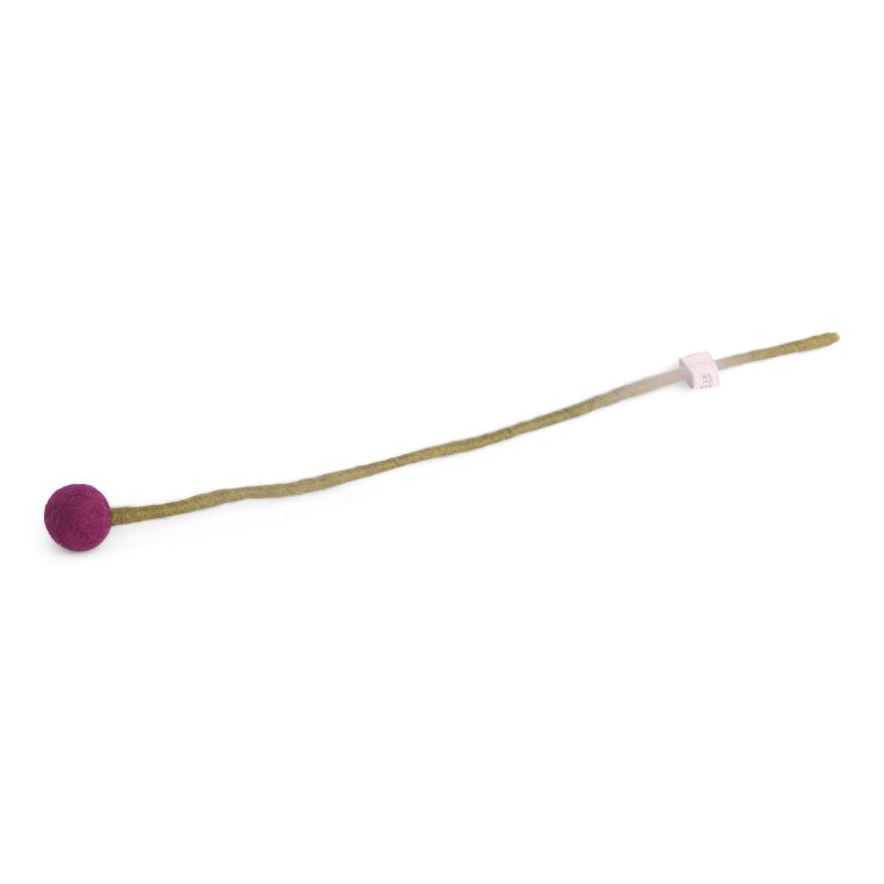 Vilten bolletjesbloem - Dark purple