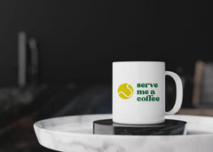 Mok Tennis 'Serve me a coffee' - ball