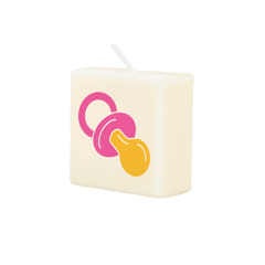 Letter kaarsje - Baby Girl