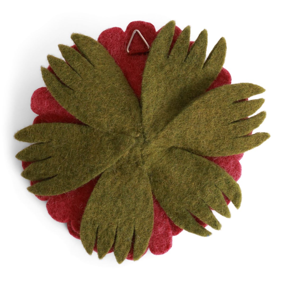 Autumn Anemone wall deco - wine red