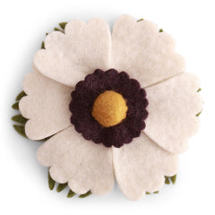 Autumn Anemone Wall Deco - White