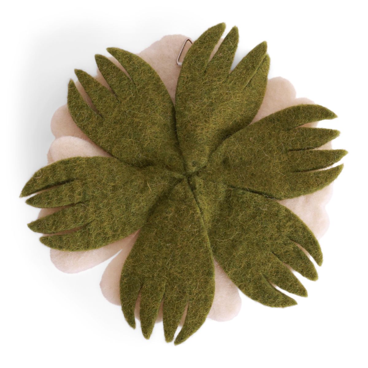 Autumn Anemone Wall Deco - White