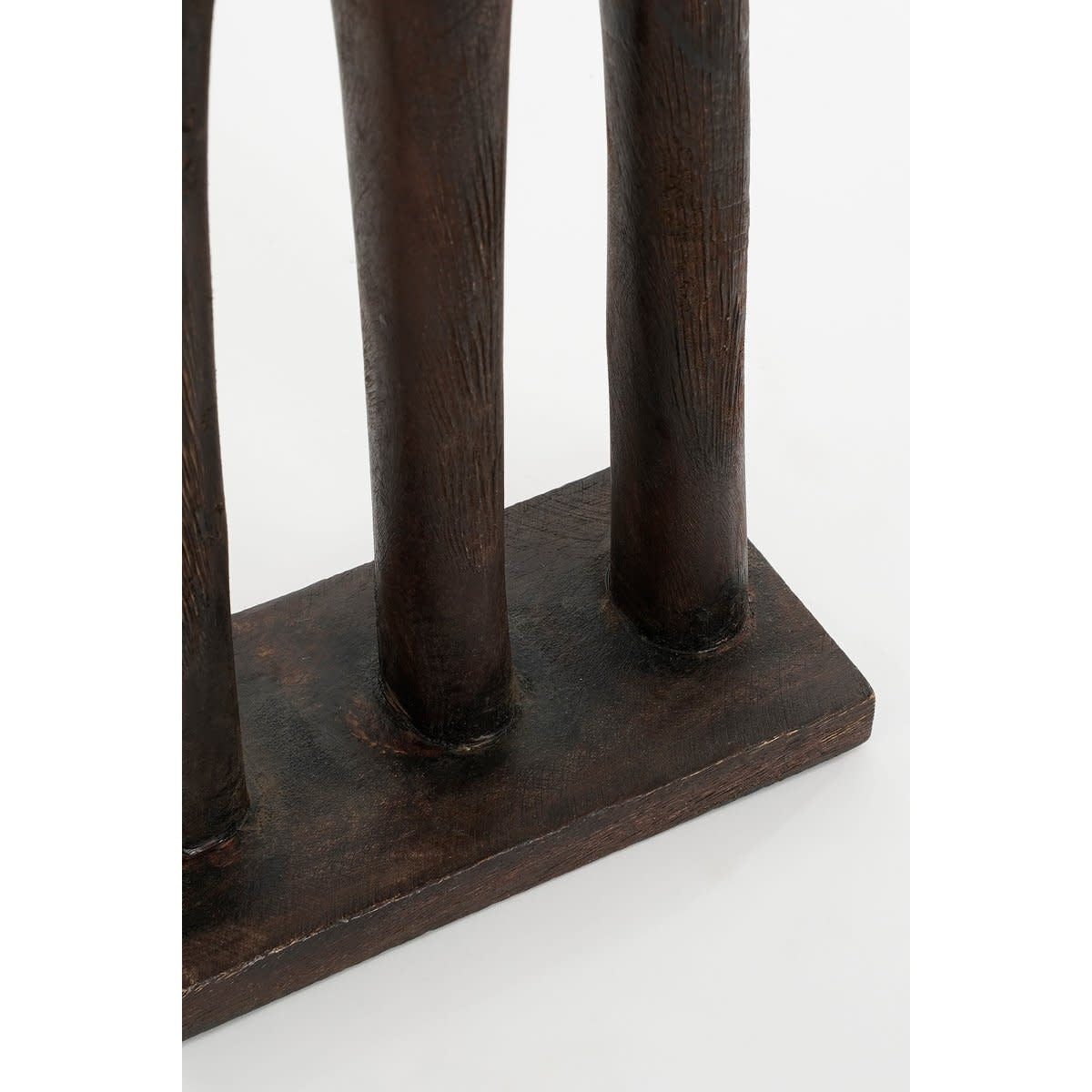 Houten beeld 'Pegara' - L7 x B18 x 46 cm