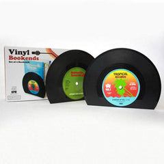 Vinyl boekenstaanders (2 stuks)