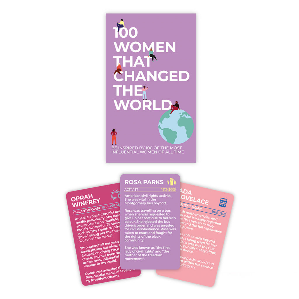 Kaartenset - 100 Women That Changed the World