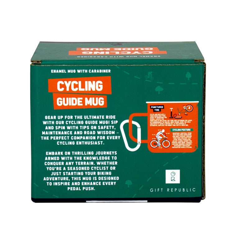 Mok emaille - Enamel Mug - Cycling Guide