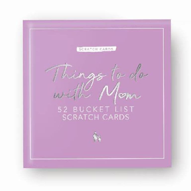 Bucket list scratch cards - Things to do with mom