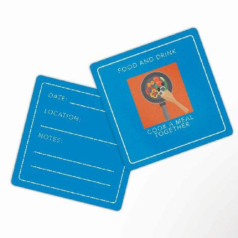 Bucket list scratch cards - Things to do with dad