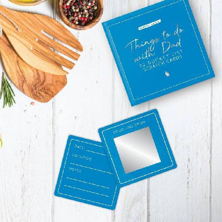 Bucket list scratch cards - Things to do with dad