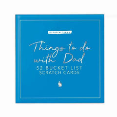 Bucket list scratch cards - Things to do with dad
