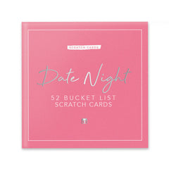 Bucket list scratch cards - Date night