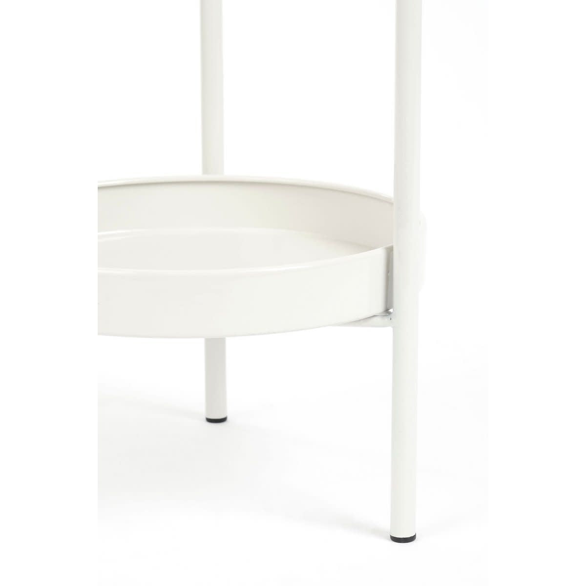 Colyn Bloempot op standaard - H60 xø19 cm - IJzer - Wit