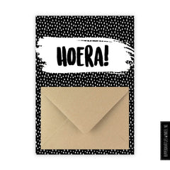 Geldkaart 'Hoera'