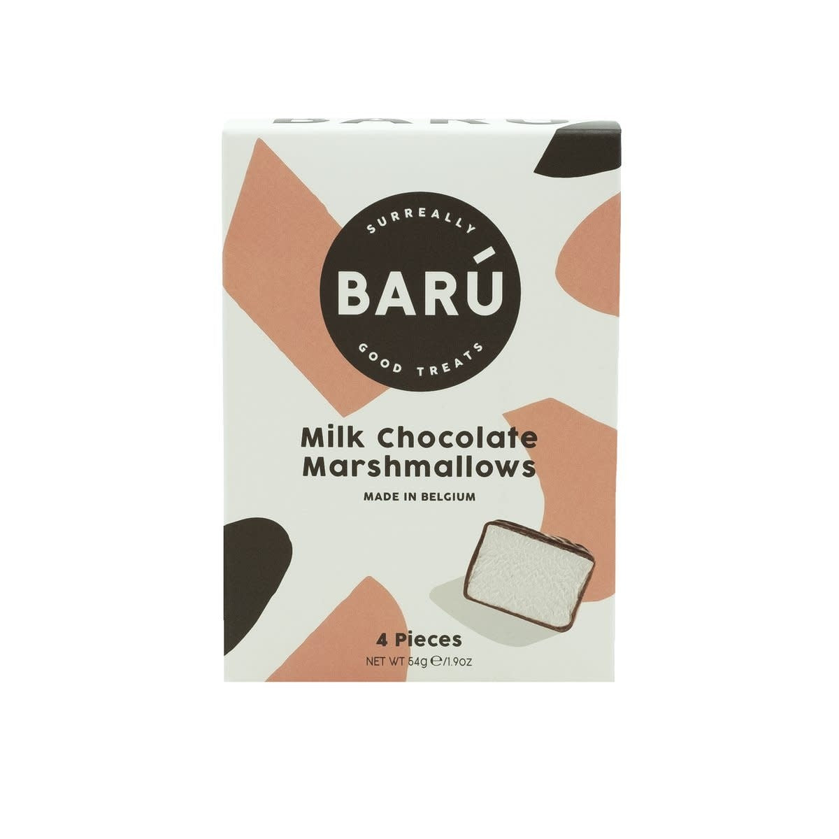 Marshmallows Milk Chocolate Marshmallows 54g/stuks