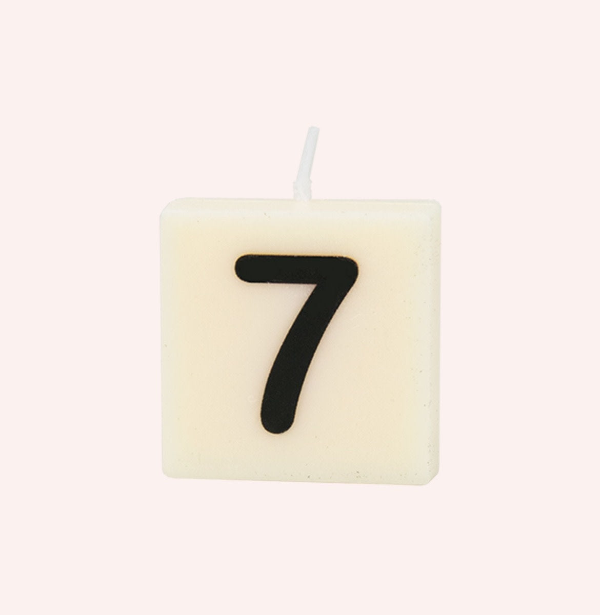 Letter kaarsen - 7